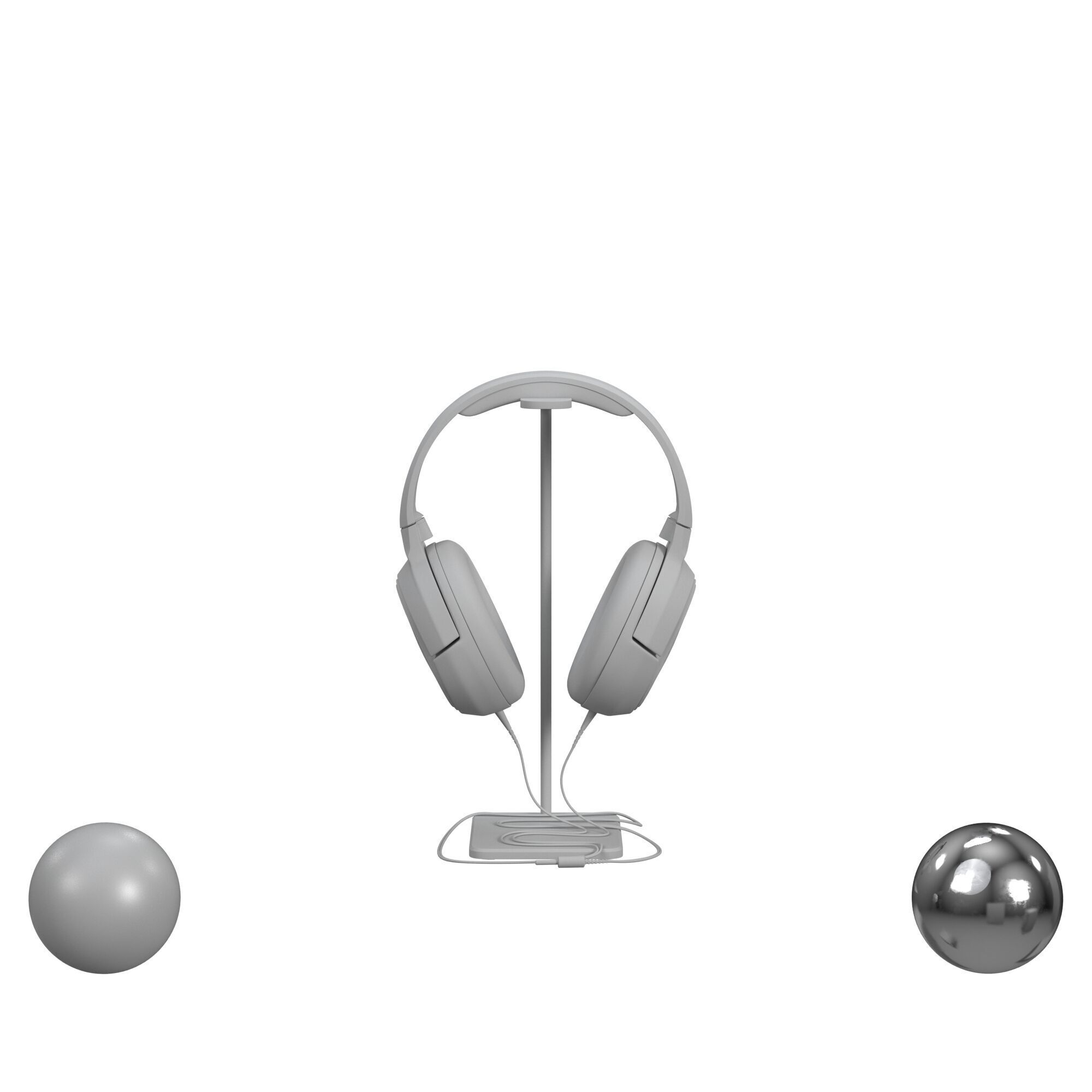 headphones 3D model_1