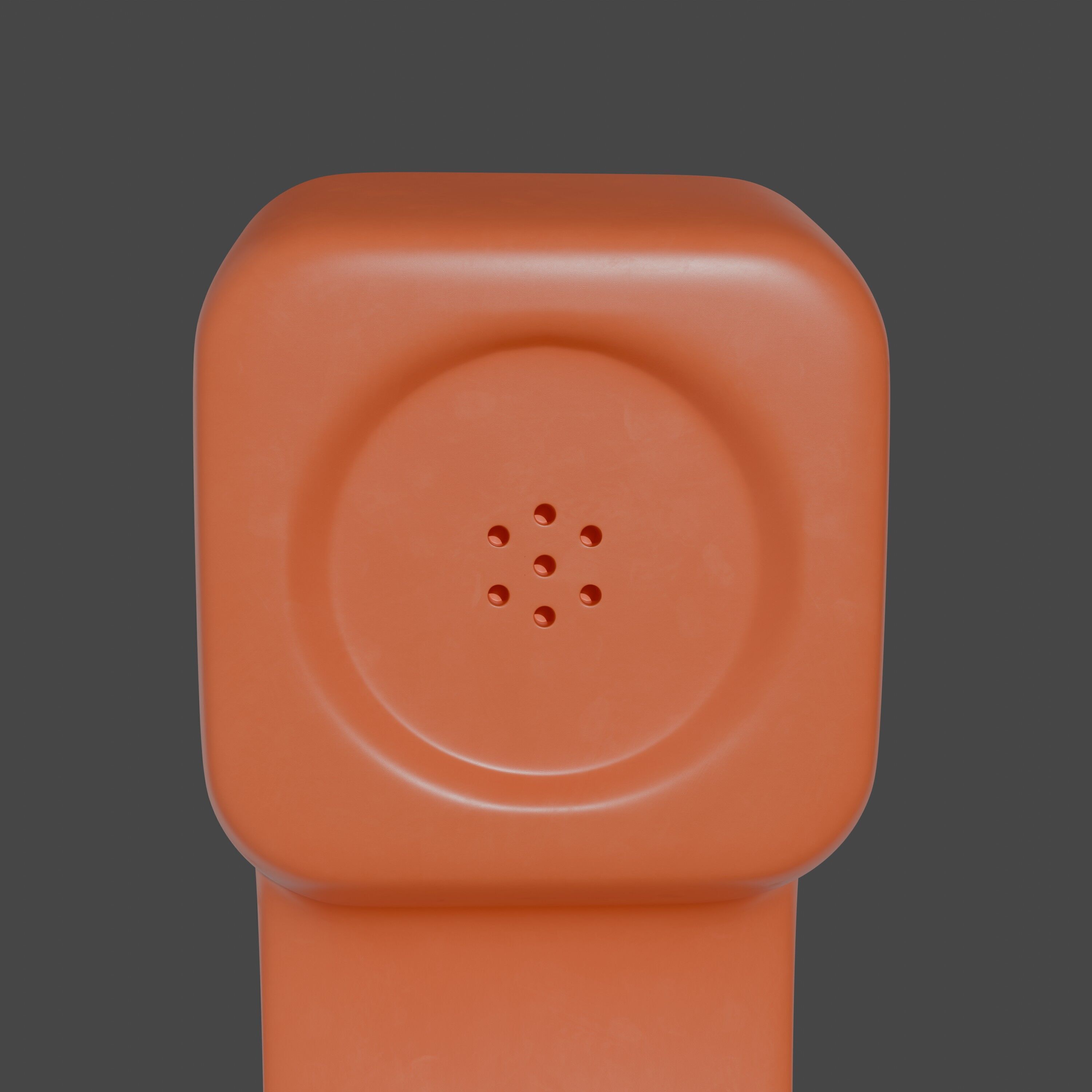 Retro Telephone Receiver 3D model_8