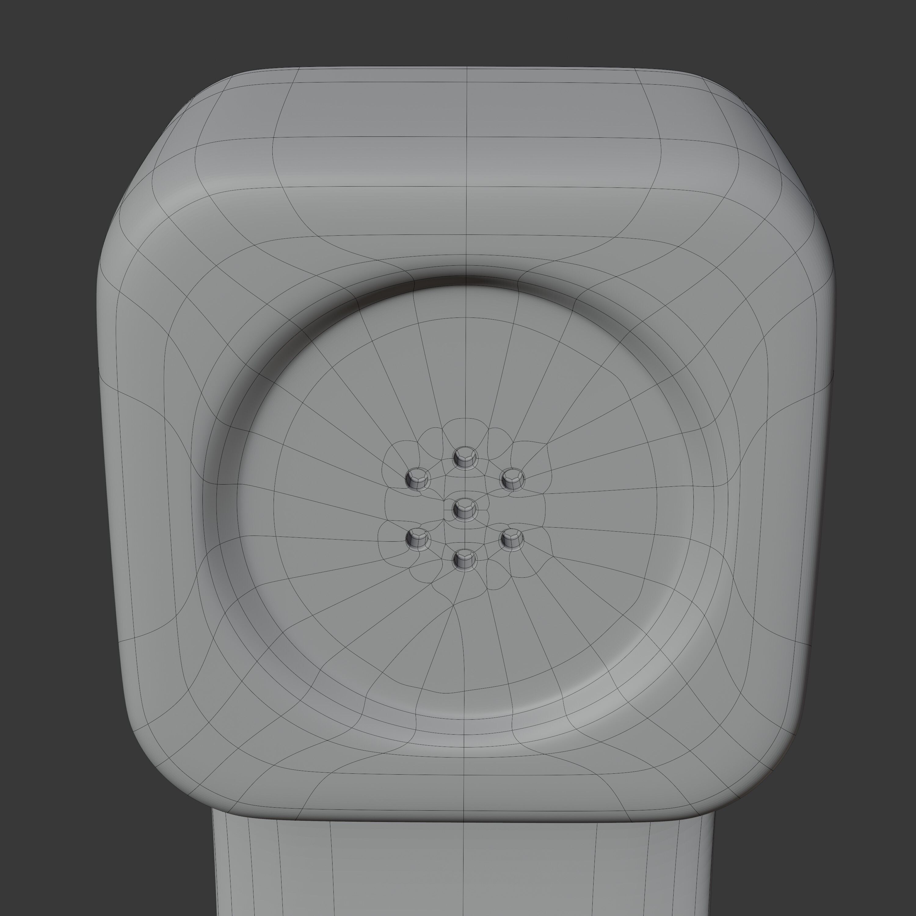 Retro Telephone Receiver 3D model_3