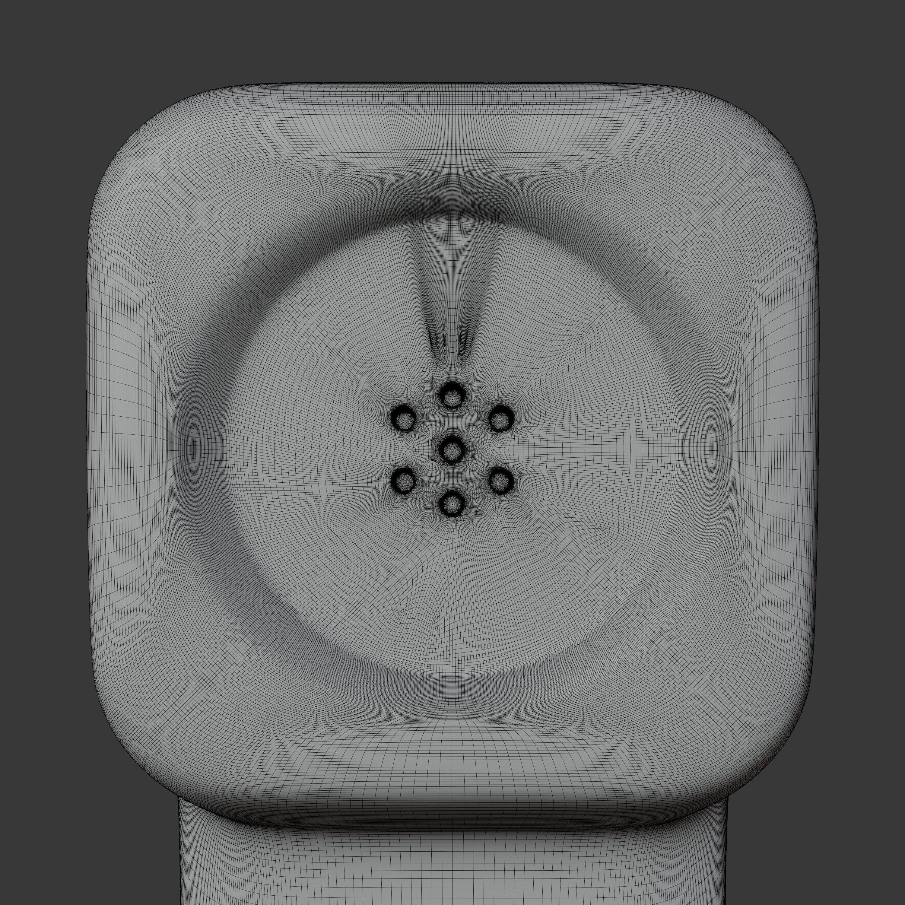 Retro Telephone Receiver 3D model_2