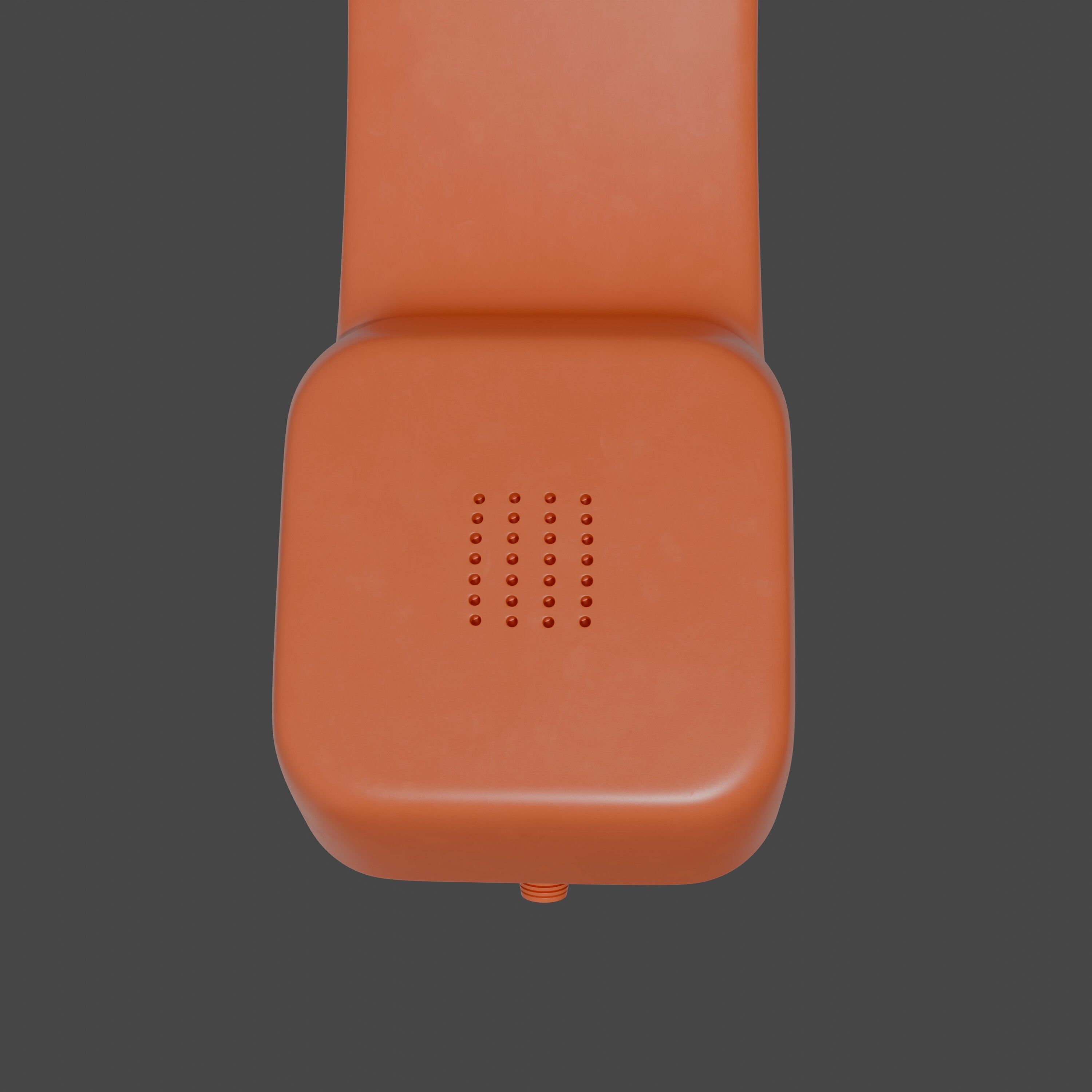 Retro Telephone Receiver 3D model_7