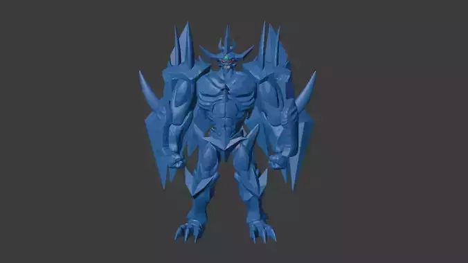 obelisk yugioh 3D print model