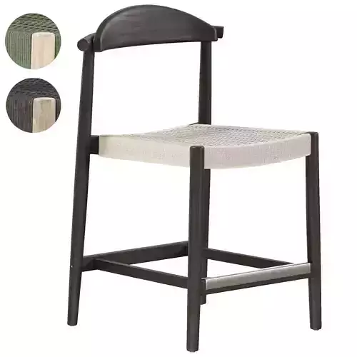 Nina bar chair 3D model