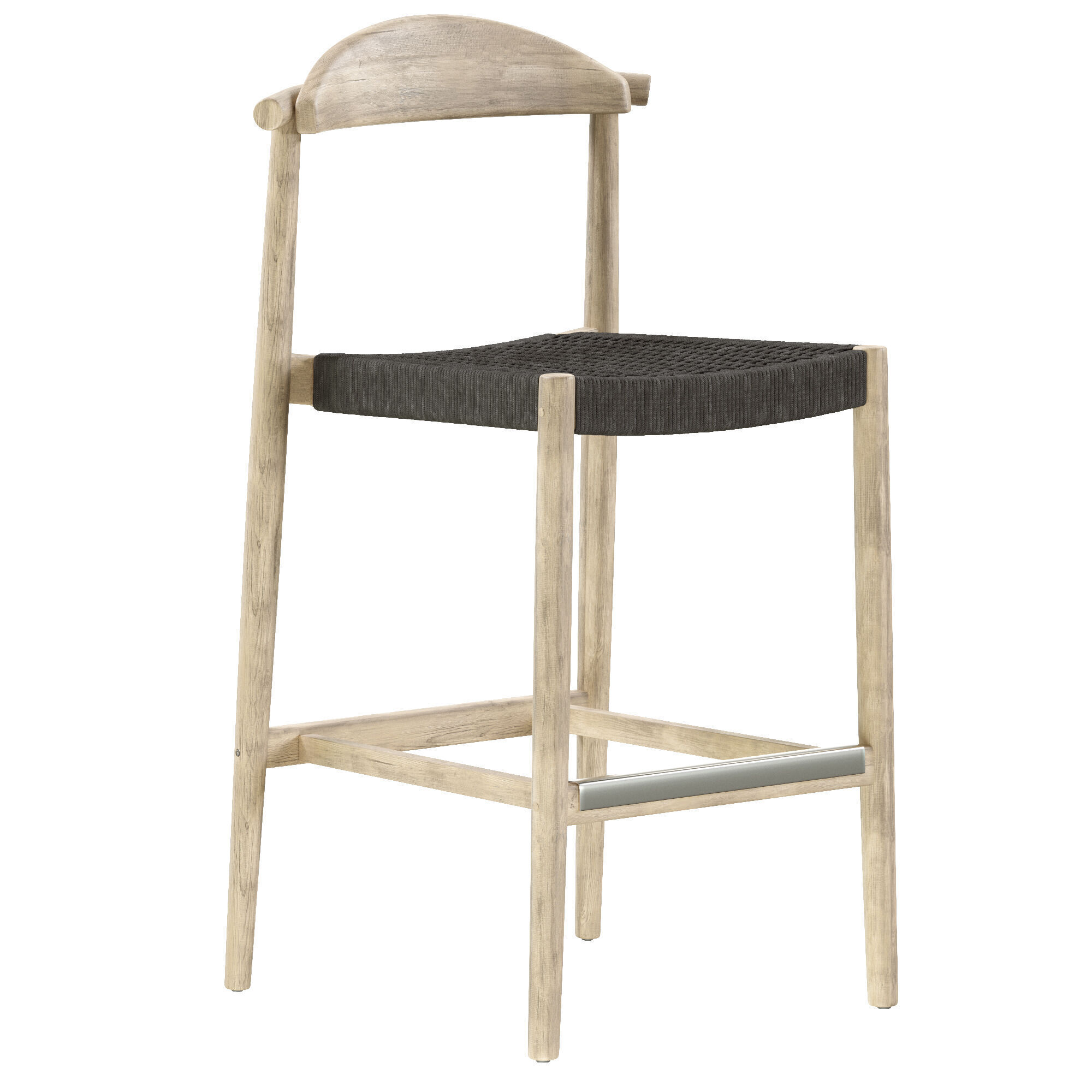 Nina bar chair 3D model_1