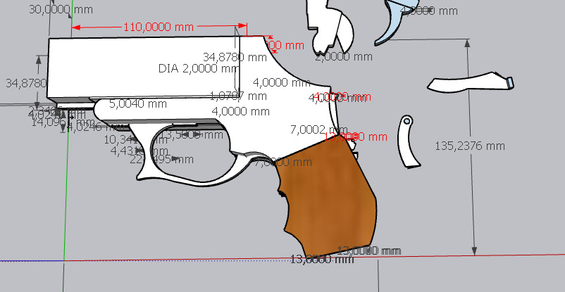 derringer 9mm 3D model_1