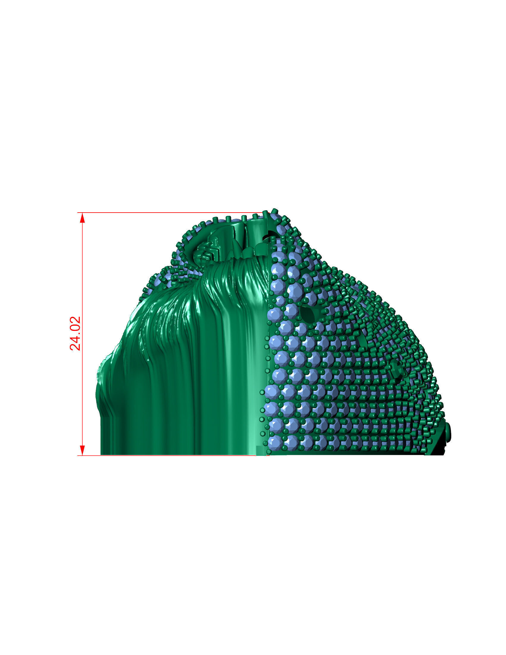 Dripping Graffiti Style Pendant 3D print model_16