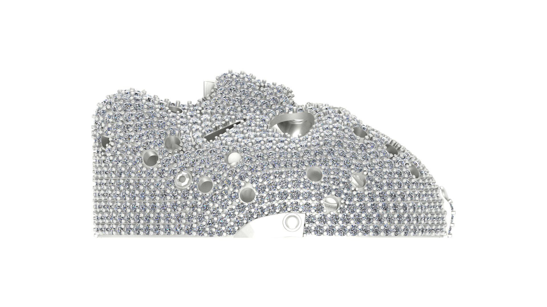 Dripping Graffiti Style Pendant 3D print model_28