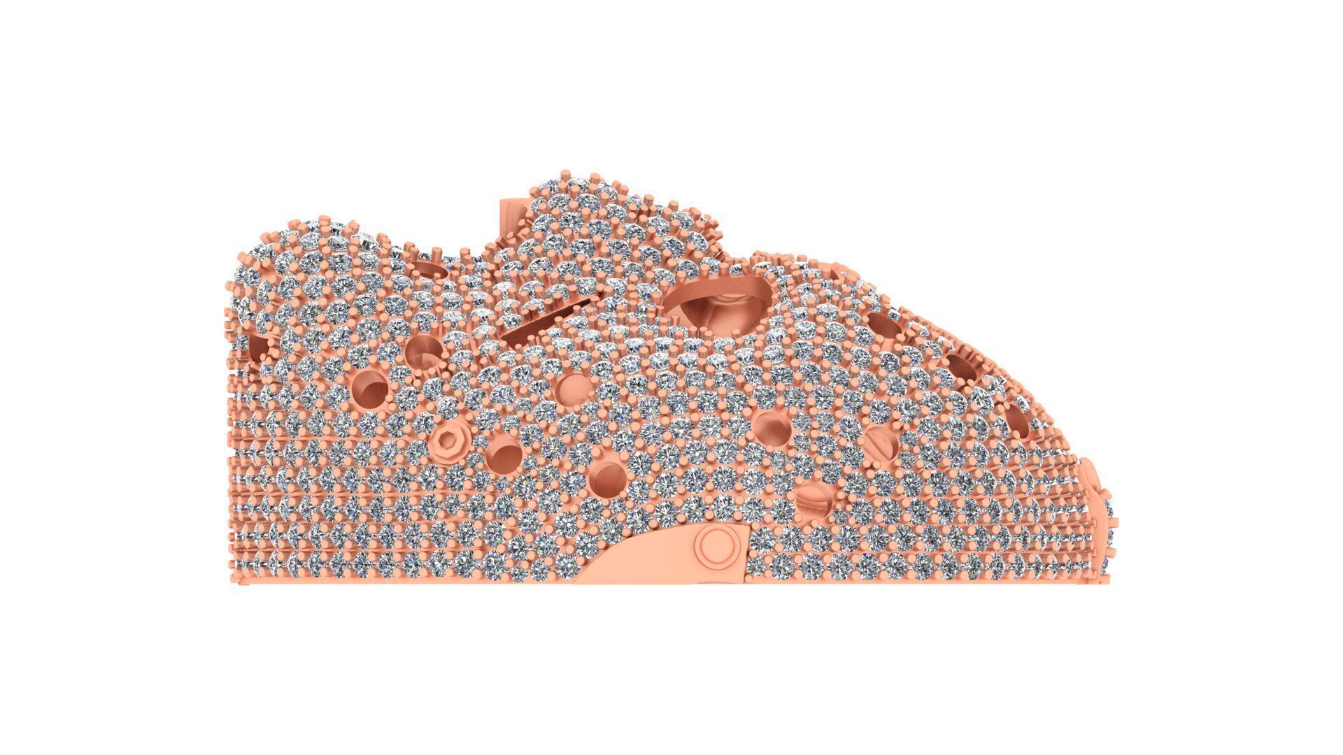 Dripping Graffiti Style Pendant 3D print model_29