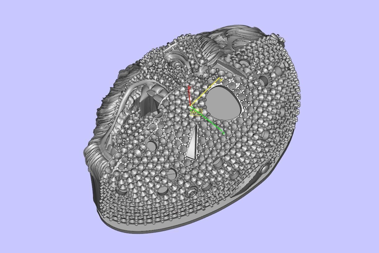 Dripping Graffiti Style Pendant 3D print model_19