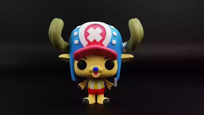 Tony Tony Chopper funko pop from the anime one piece 