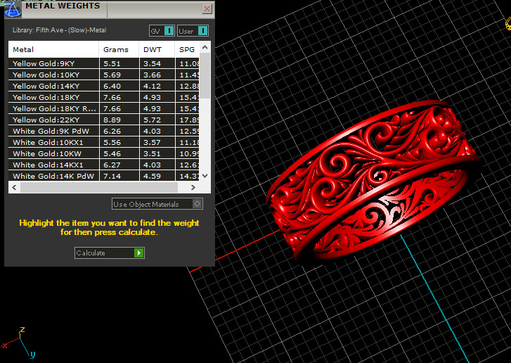 wedding rings  3D print model_3