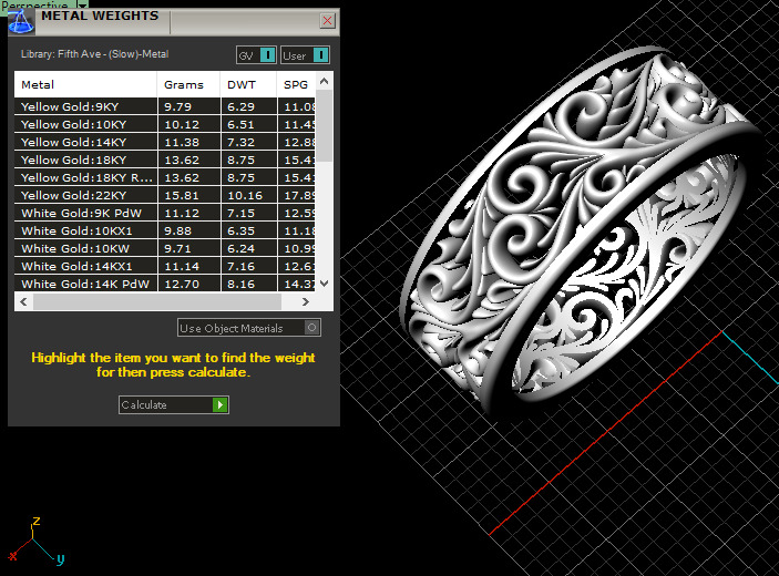 wedding rings  3D print model_2