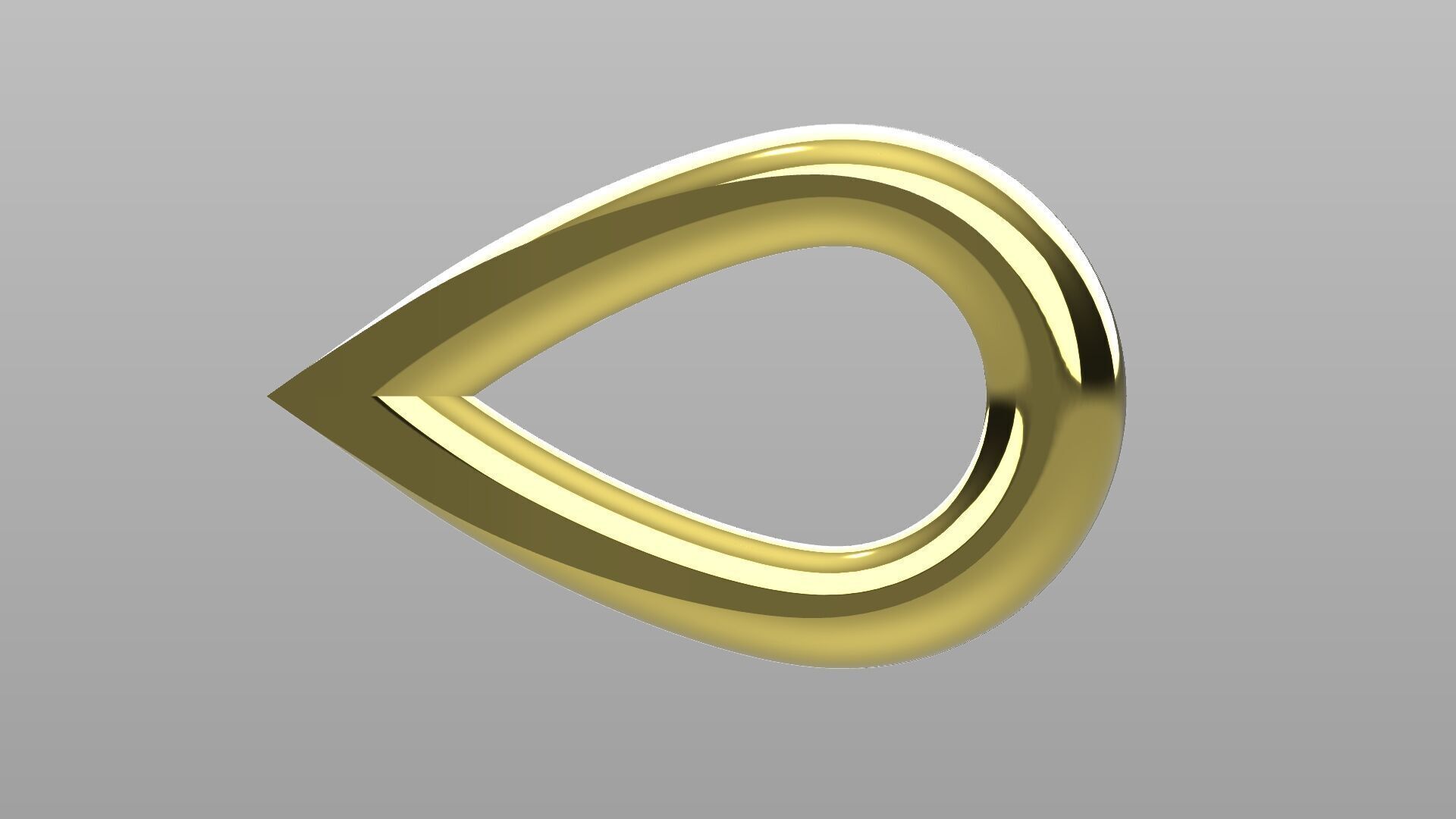 Pendant Bail 3D print model 3D print model_2