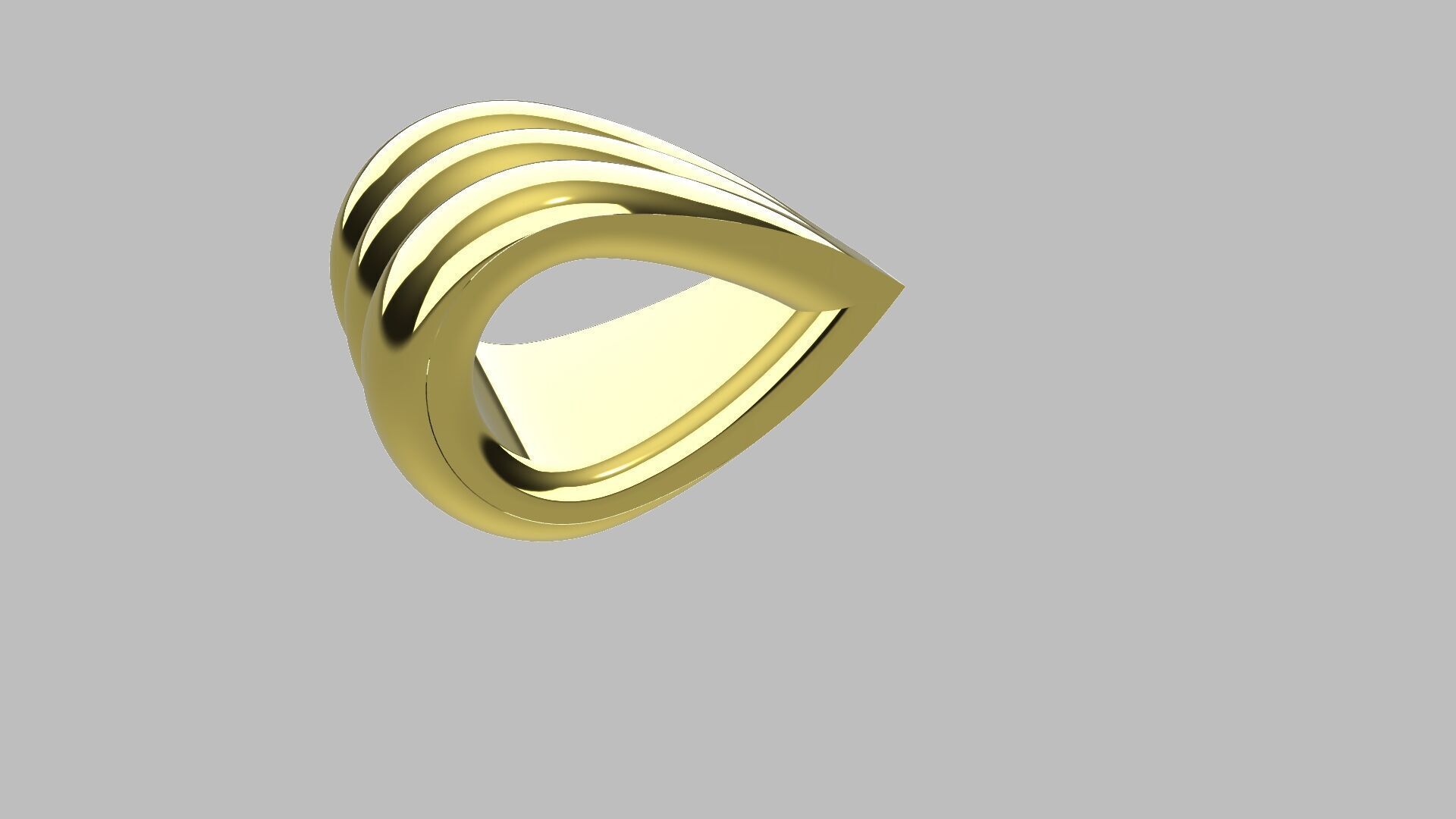 Pendant Bail 3D print model 3D print model_5