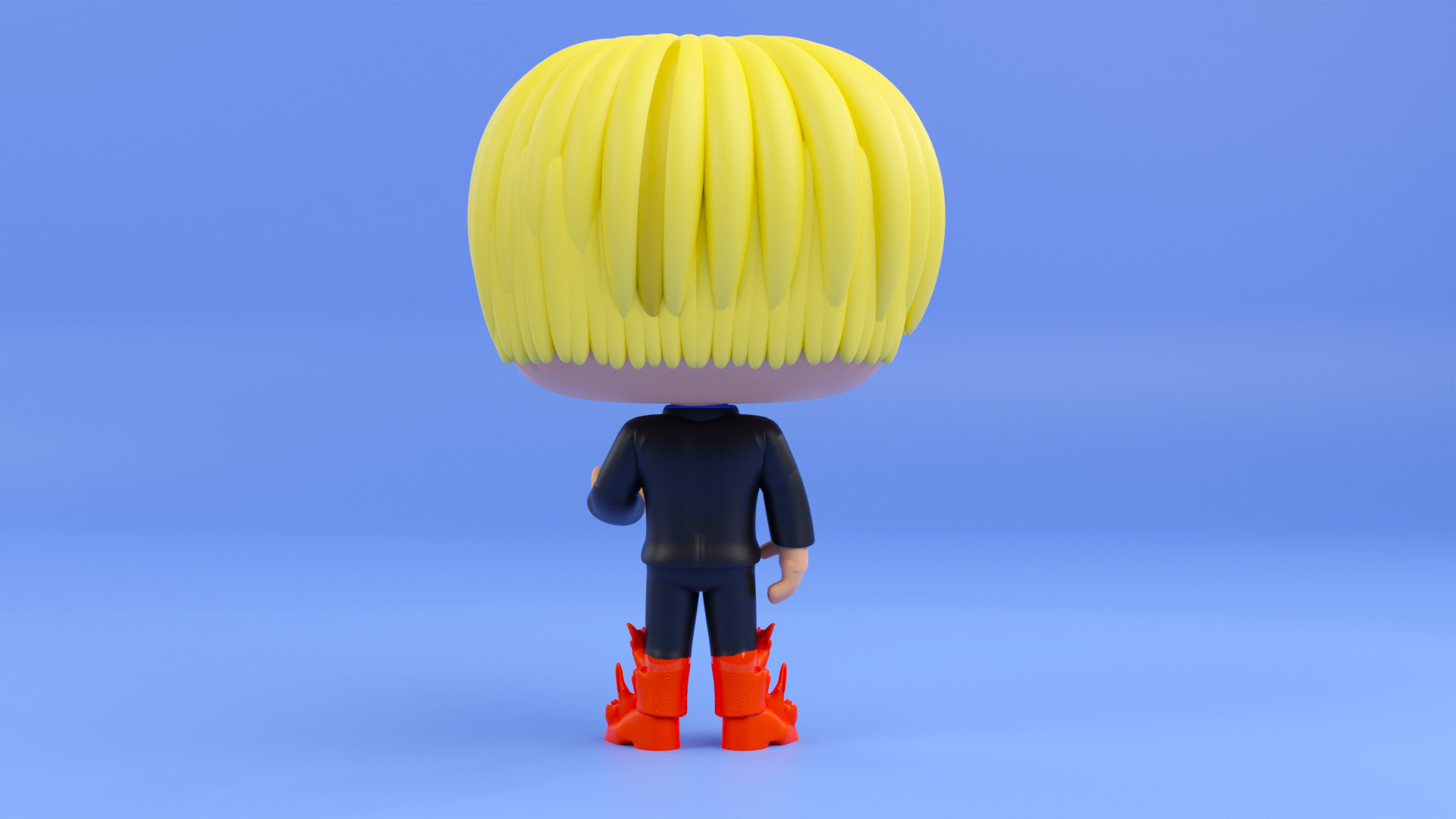  Sanji funko pop from the anime one piece  3D print model_14