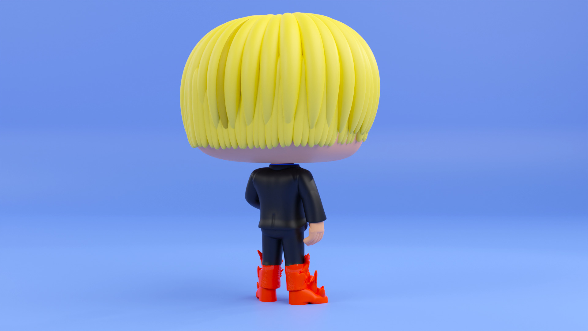  Sanji funko pop from the anime one piece  3D print model_13