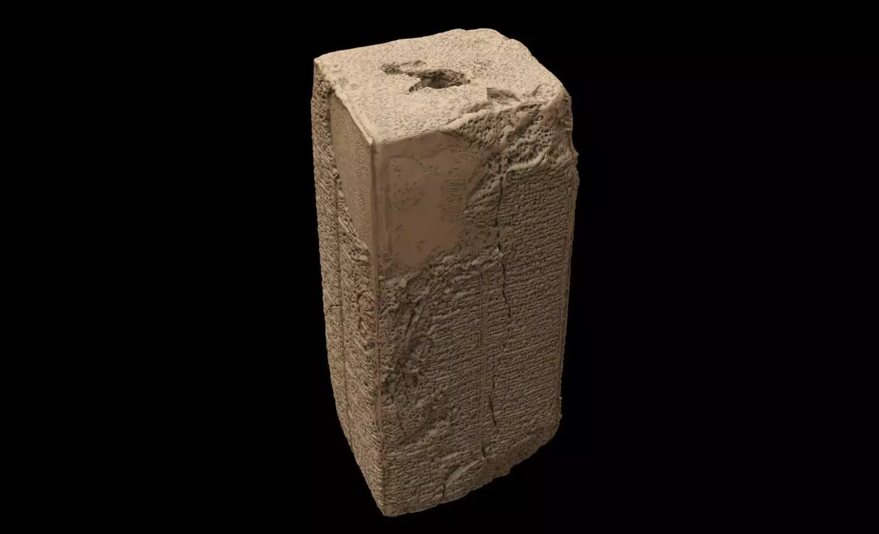 Sumerian King list 3D print model_0