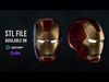 Iron Man Mark VI Helmet Marvel 3D print model_1