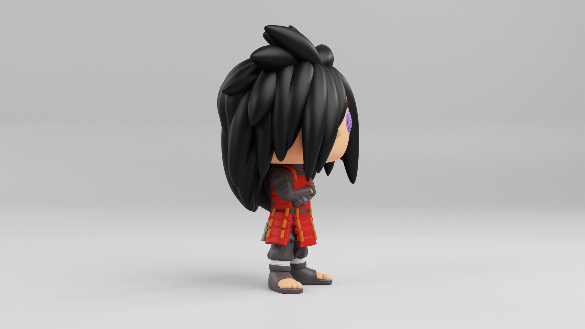 Madara Uchiha funko pop from naruto shippuden 3D print model_5