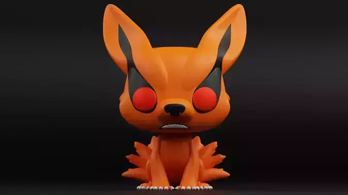 Kurama funko pop from Naruto