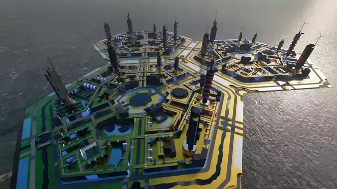 City-modern city- urban