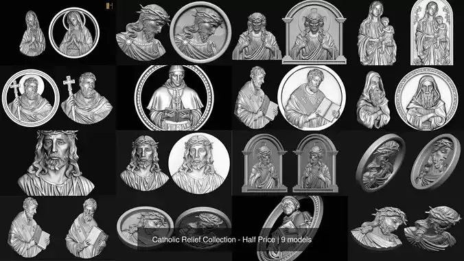 Catholic Relief Collection - Half Price