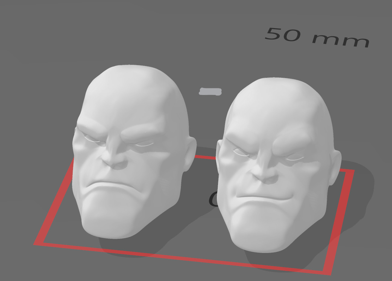MAULER TWINS HEAD SCULPT 3D print model_6