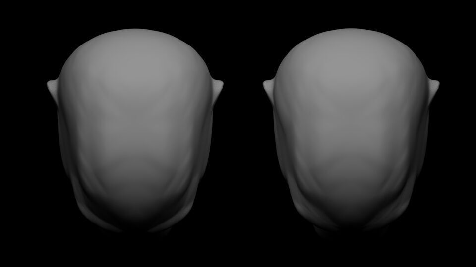 MAULER TWINS HEAD SCULPT 3D print model_3