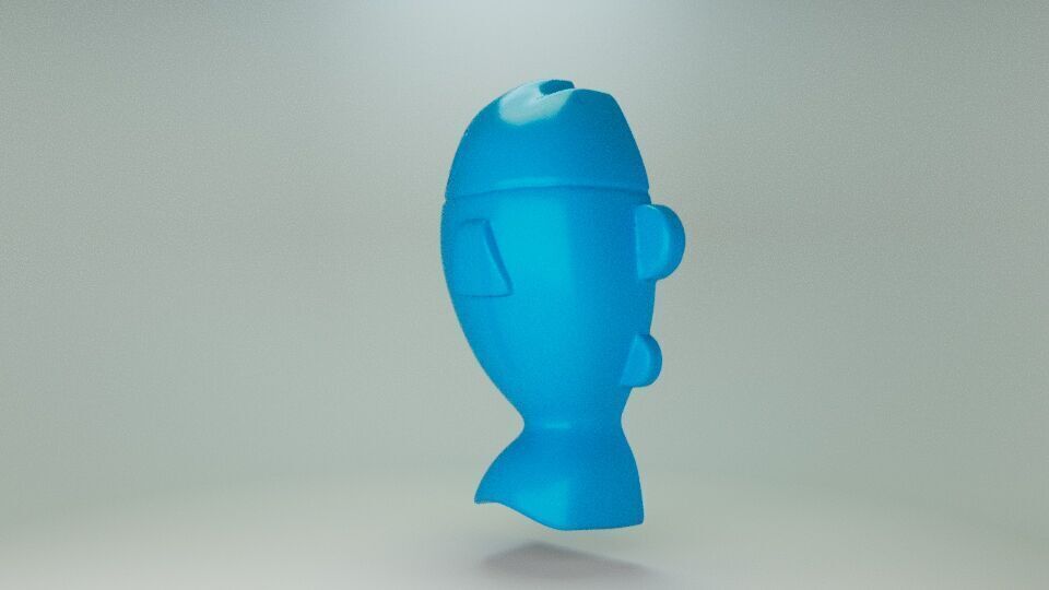Gummy fish 3D print model_2