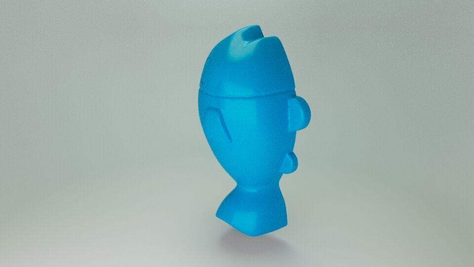 Gummy fish 3D print model_6