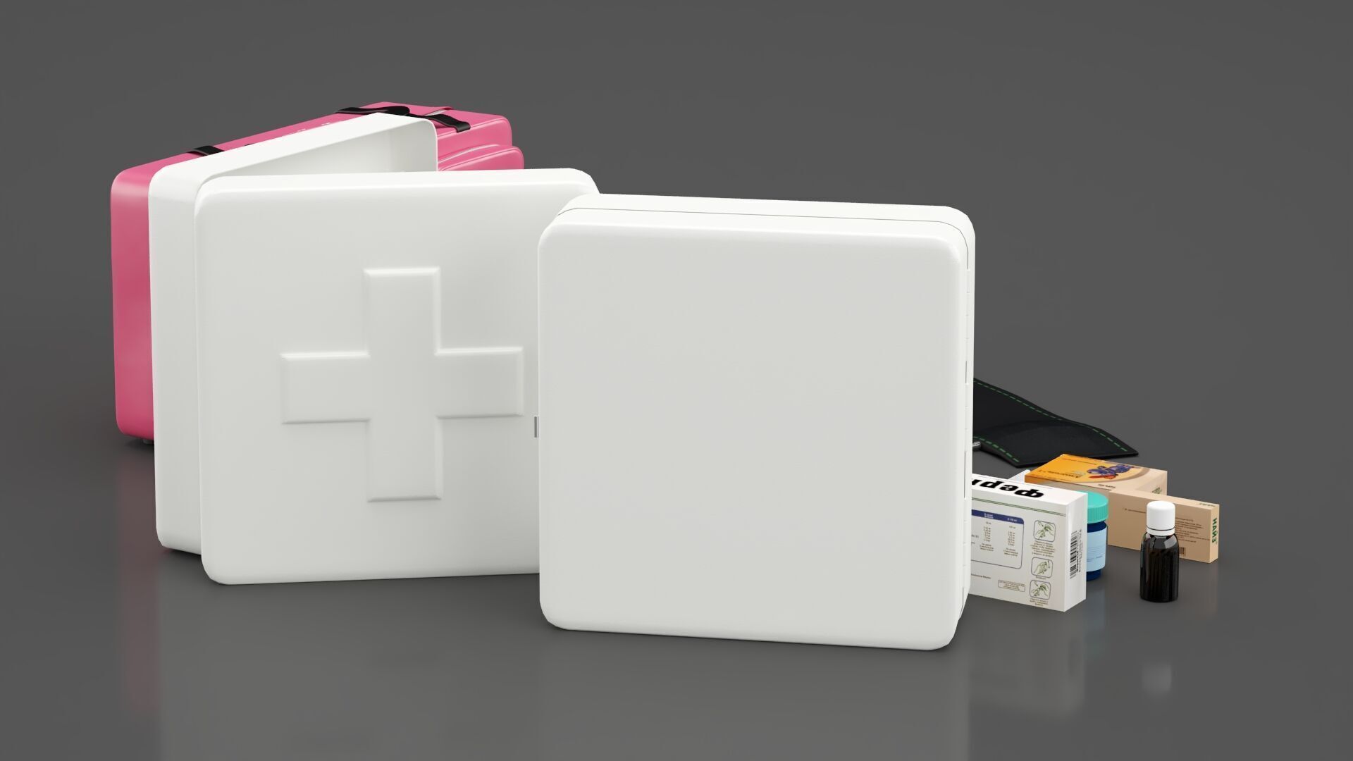 First Aid Kit 3D model_12