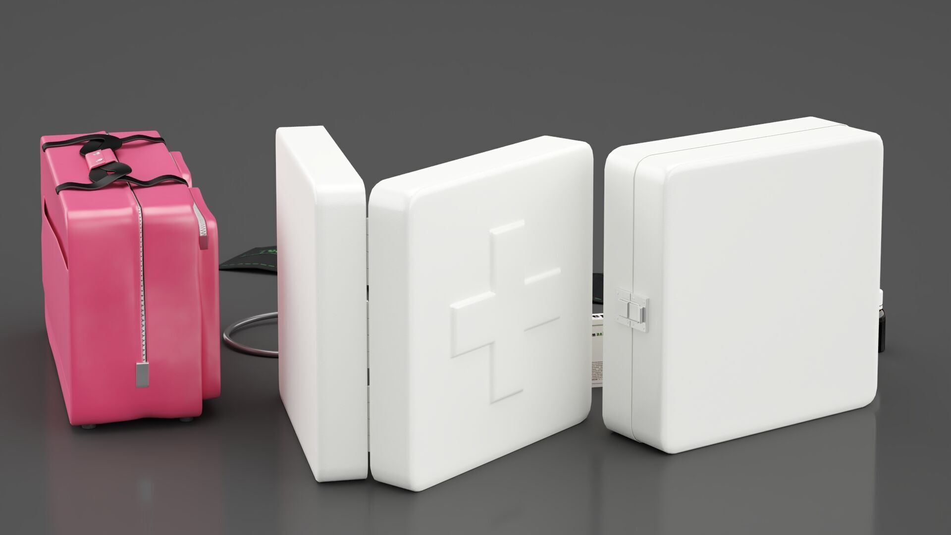 First Aid Kit 3D model_14