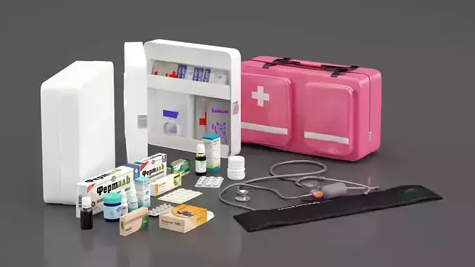 First Aid Kit 3D model