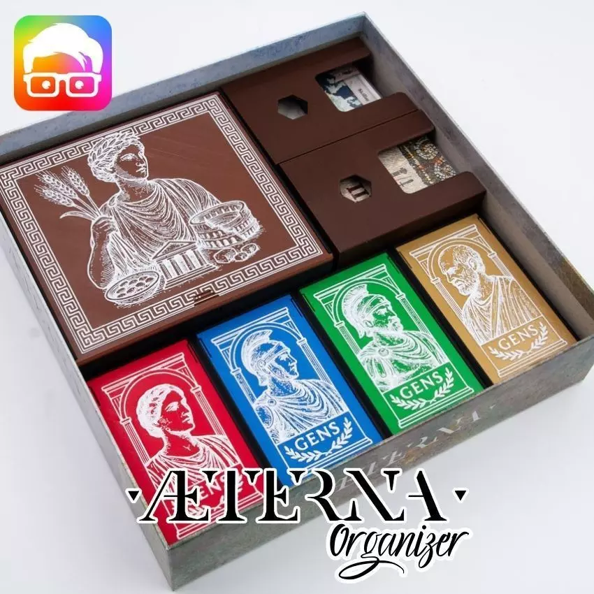 AETERNA BOARD GAME ORGANIZER BY AMMEDIA3D 3D print model_0