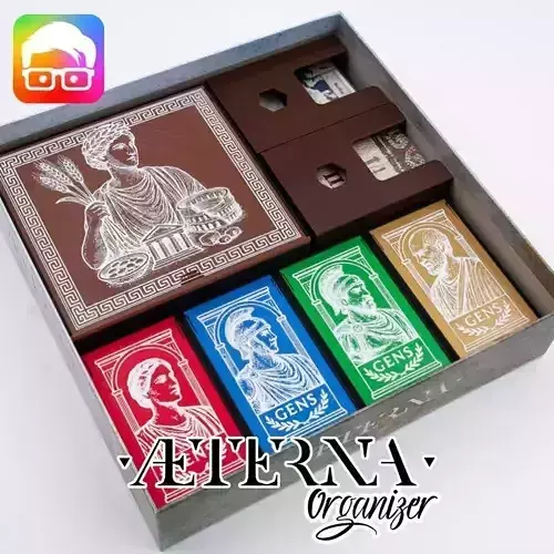 AETERNA BOARD GAME ORGANIZER BY AMMEDIA3D 3D print model
