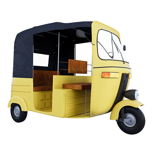 Auto Rickshaw 3D model