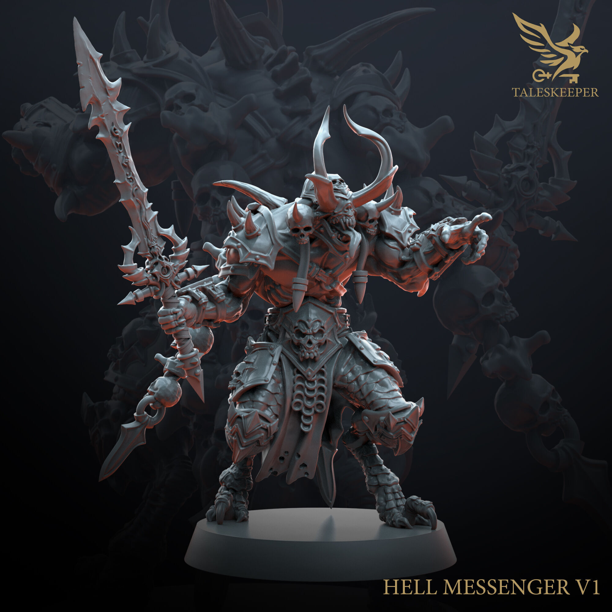 HELL MESSENGERS 3D print model_1