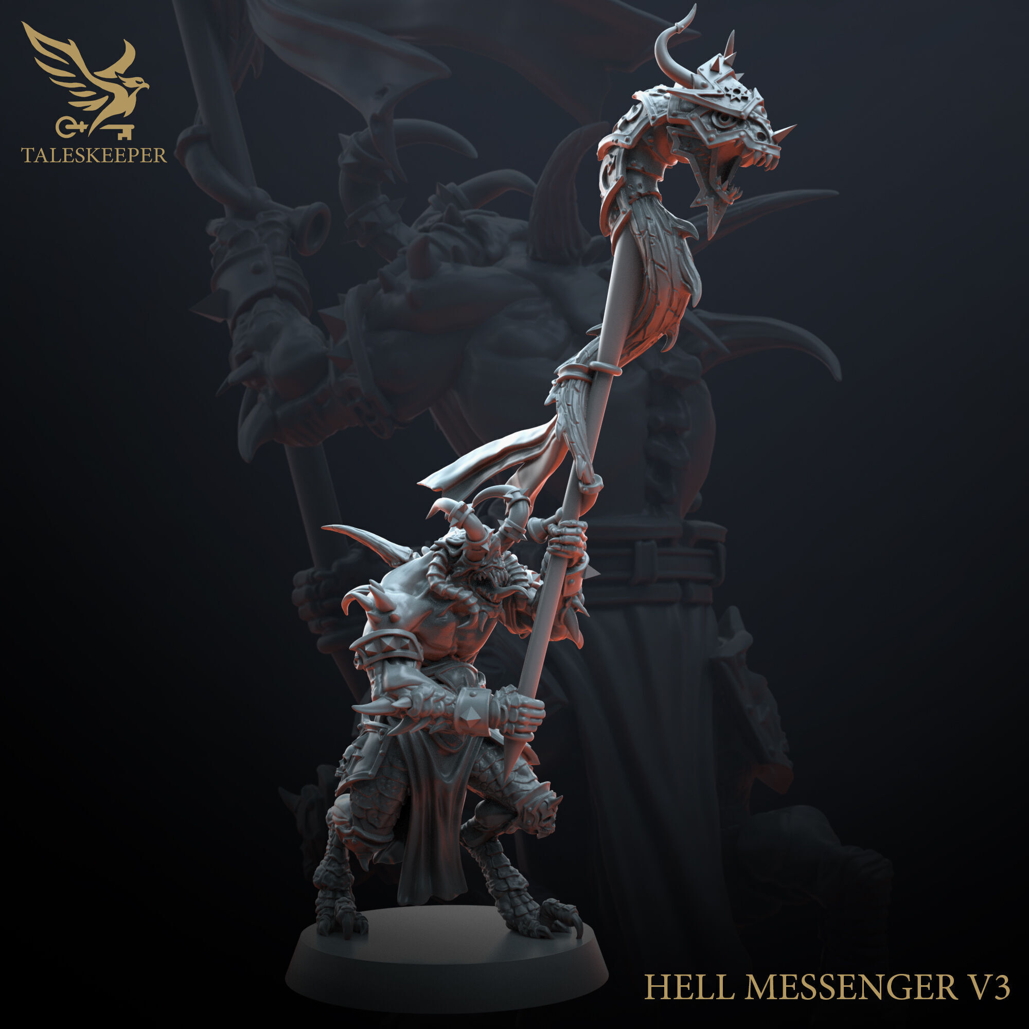 HELL MESSENGERS 3D print model_3