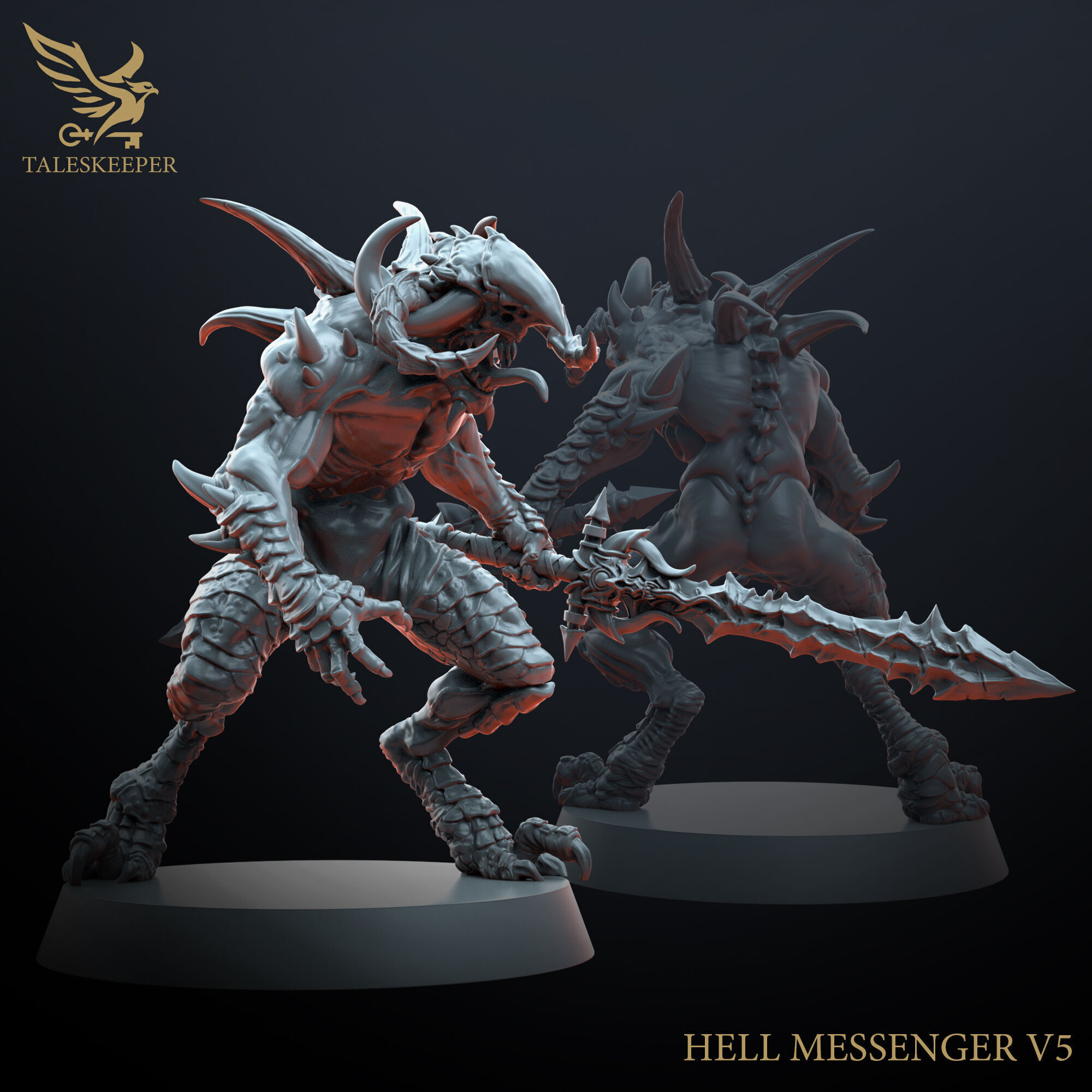 HELL MESSENGERS 3D print model_5