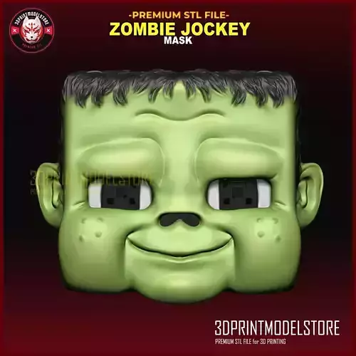 Minecraft Zombie Jockey Cosplay Mask Halloween - Chicken Jockey 3D print model