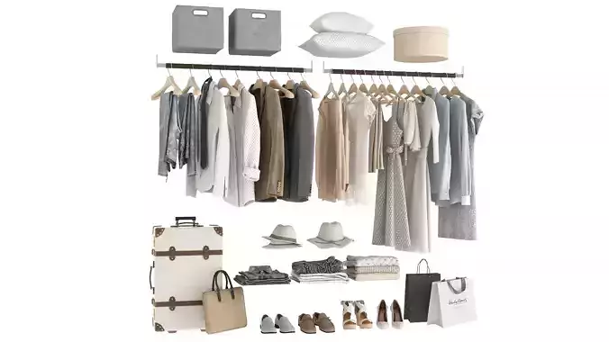 Clothes for wardrobe