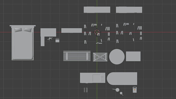 kits meuble  3D model