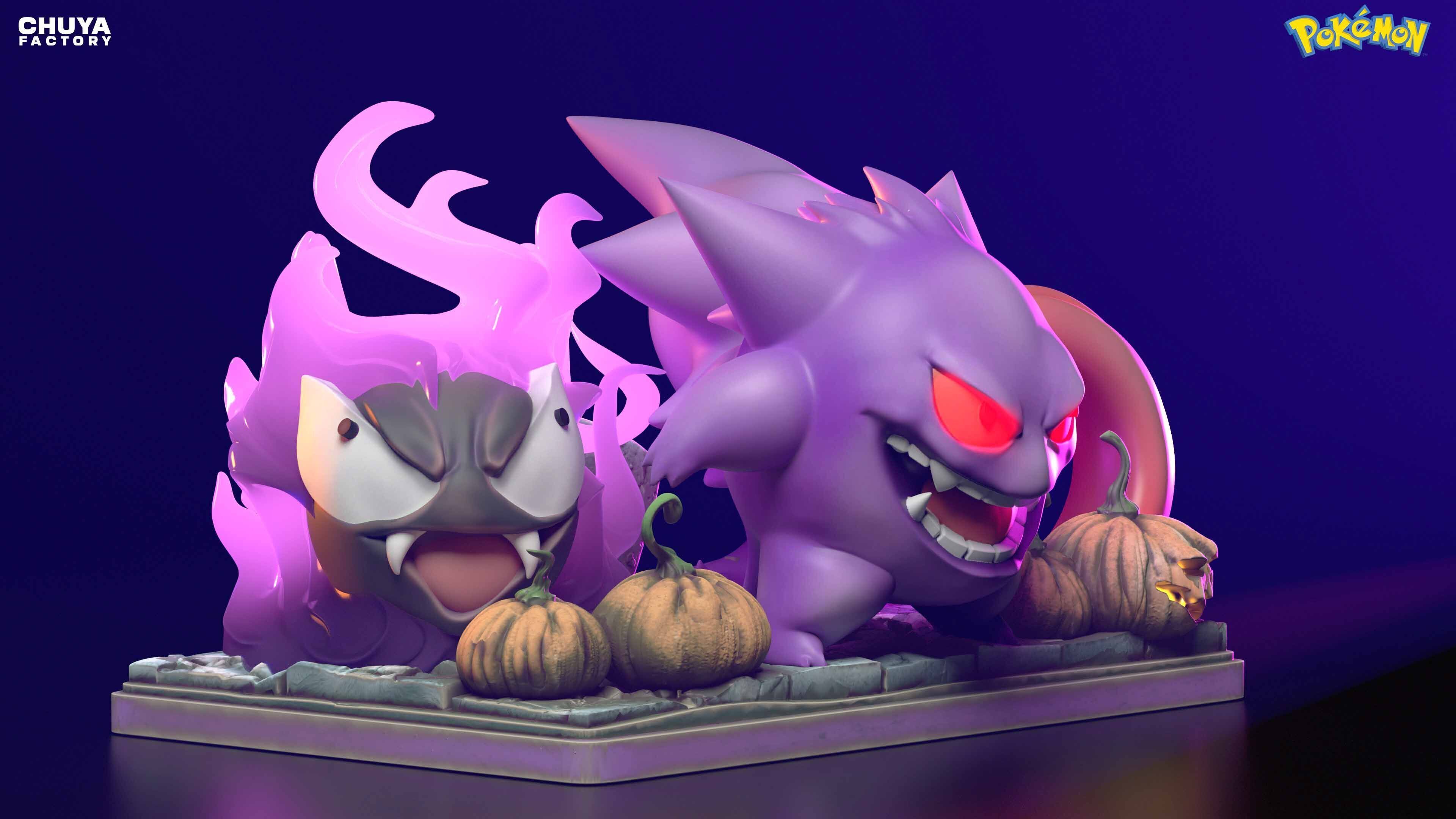 gengar gastly haunter 3D print model_4