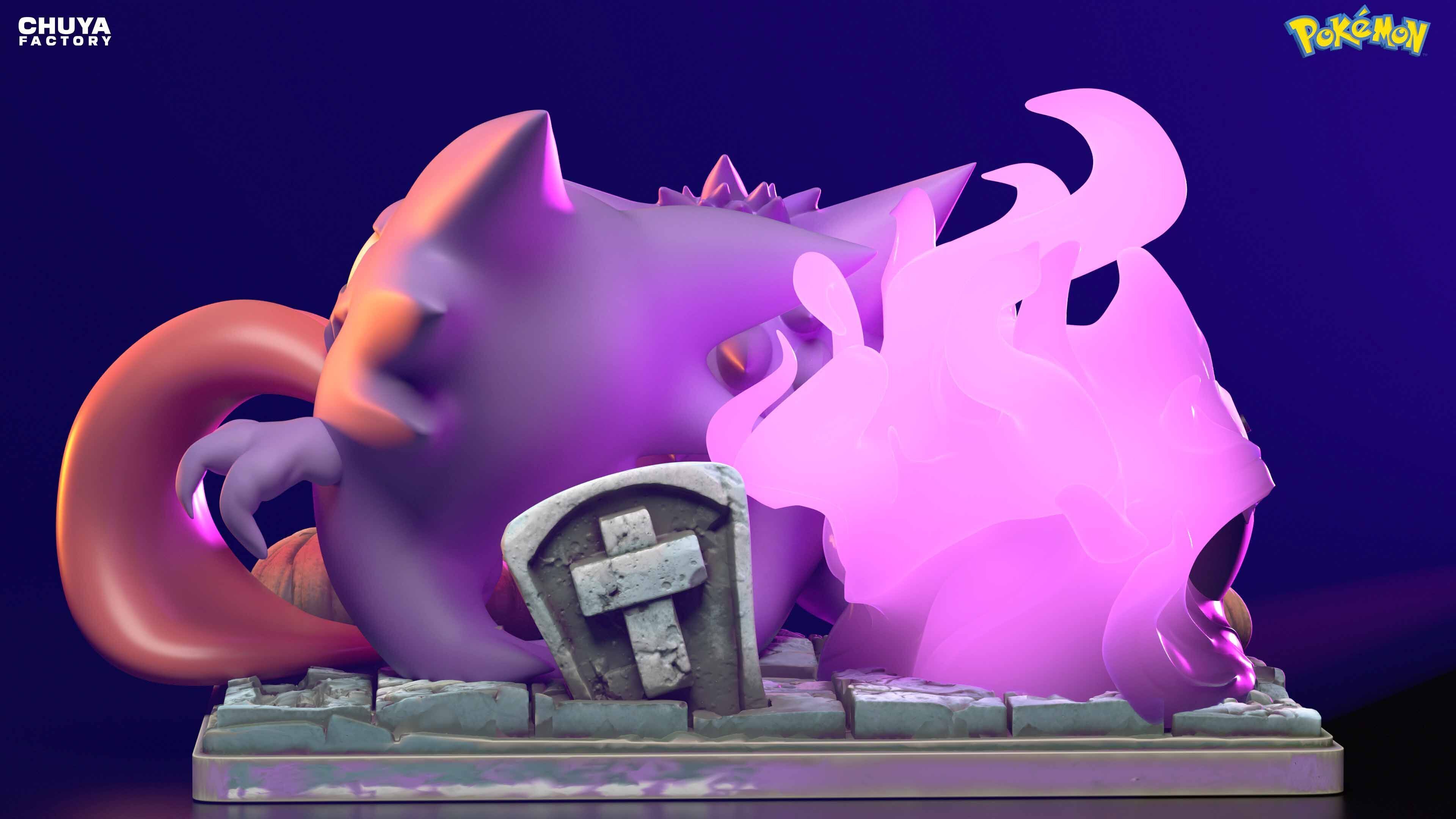 gengar gastly haunter 3D print model_1