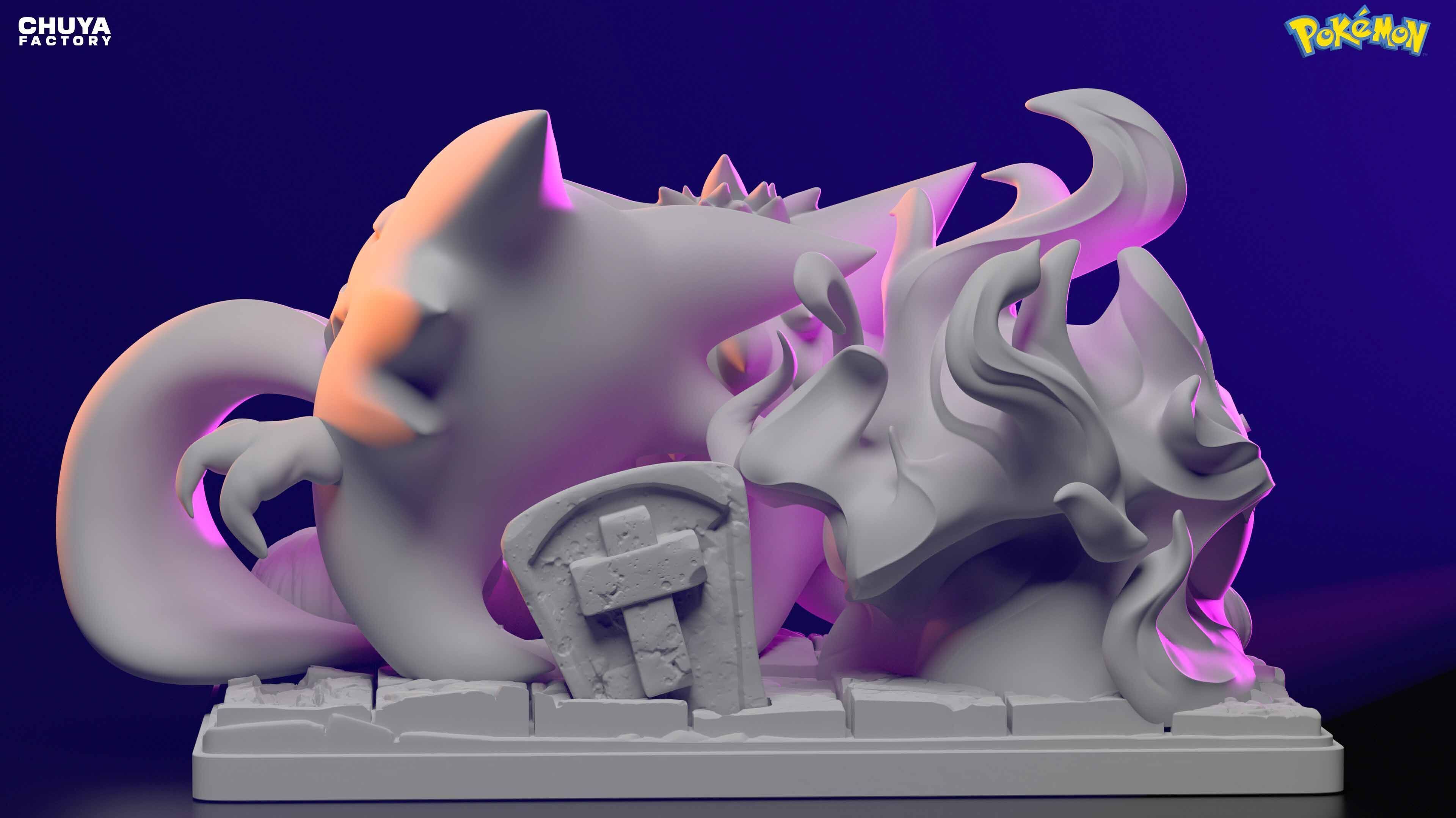 gengar gastly haunter 3D print model_8