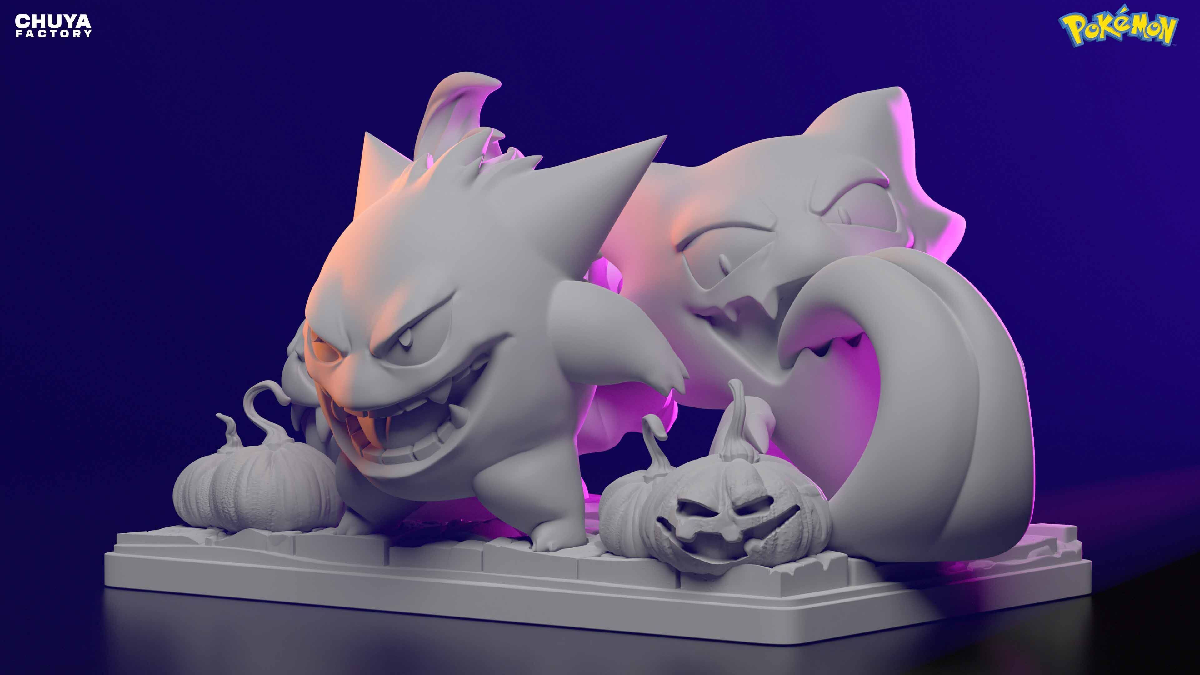 gengar gastly haunter 3D print model_2