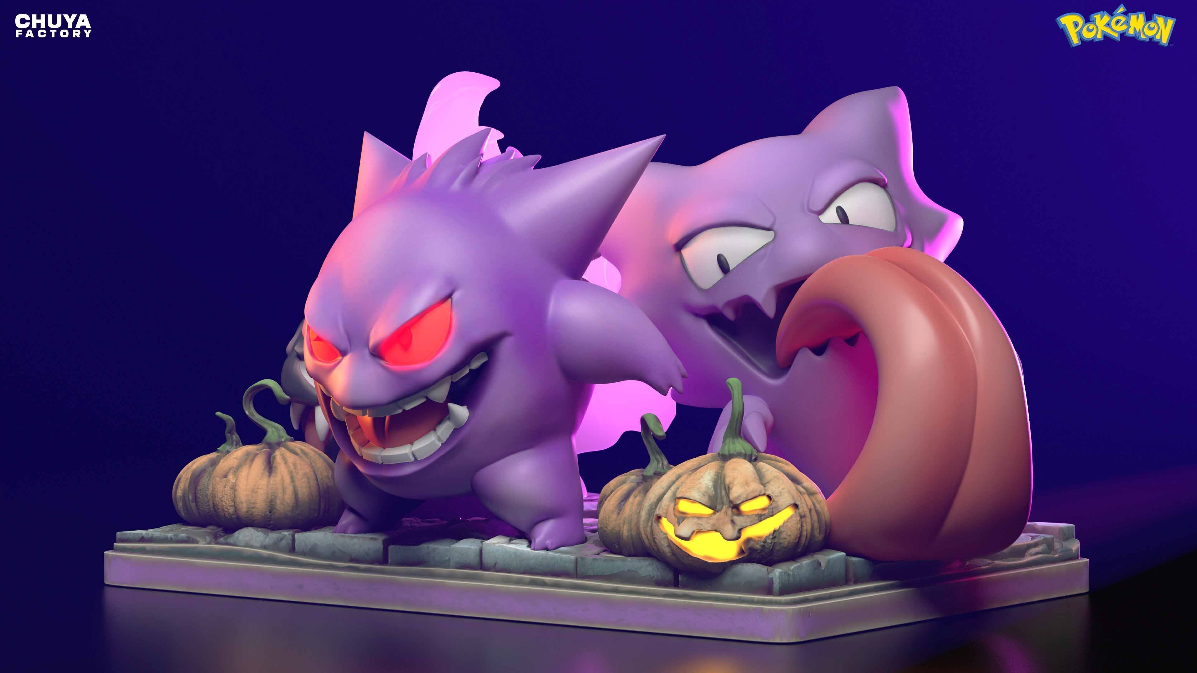 gengar gastly haunter 3D print model_7