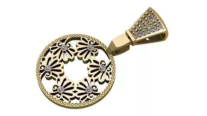 RUBY FAIZA pendant 3d printable model