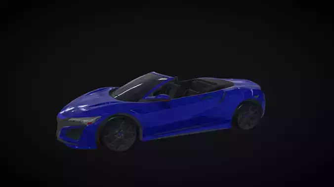acura-nsx-car 3d model