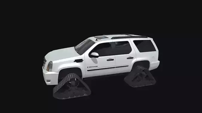 cadillac escalade car 3d model
